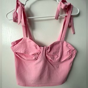 Pacsun Pink Crop Top